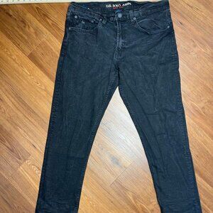 US Polo Assn Black Jeans Men’s 36x30
